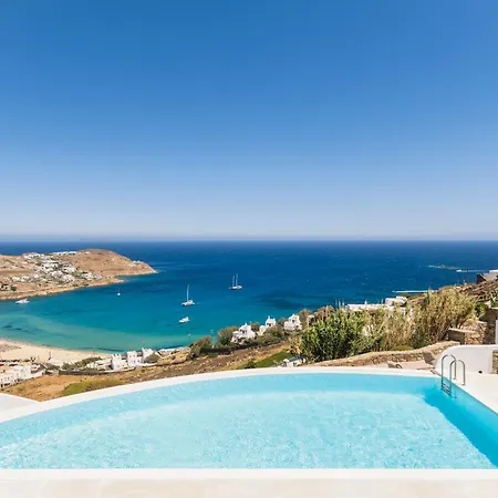 别墅 Luxury With Stunning Views Above Kalo Livadi 阿诺梅拉