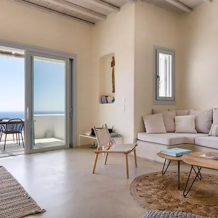 Luxury With Stunning Views Above Kalo Livadi 别墅