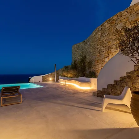 别墅 Luxury With Stunning Views Above Kalo Livadi 阿诺梅拉