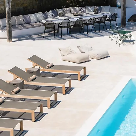 Luxury With Stunning Views Above Kalo Livadi ヴィラ *