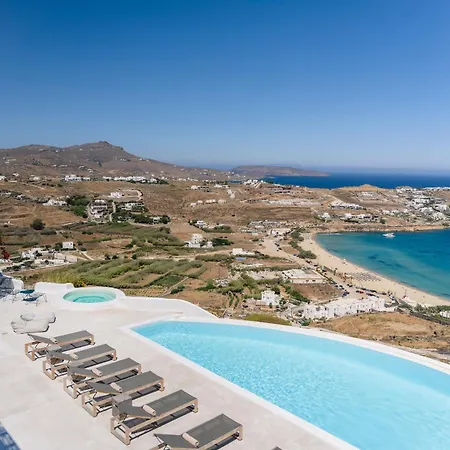 Luxury With Stunning Views Above Kalo Livadi 别墅 阿诺梅拉