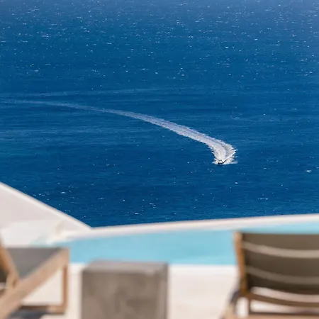Luxury With Stunning Views Above Kalo Livadi Villa Mykonos Town